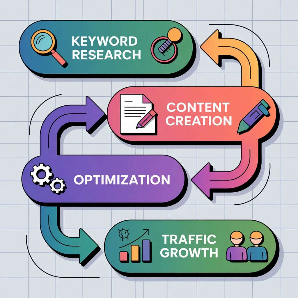 SEO content strategy that help grow organic traffic.